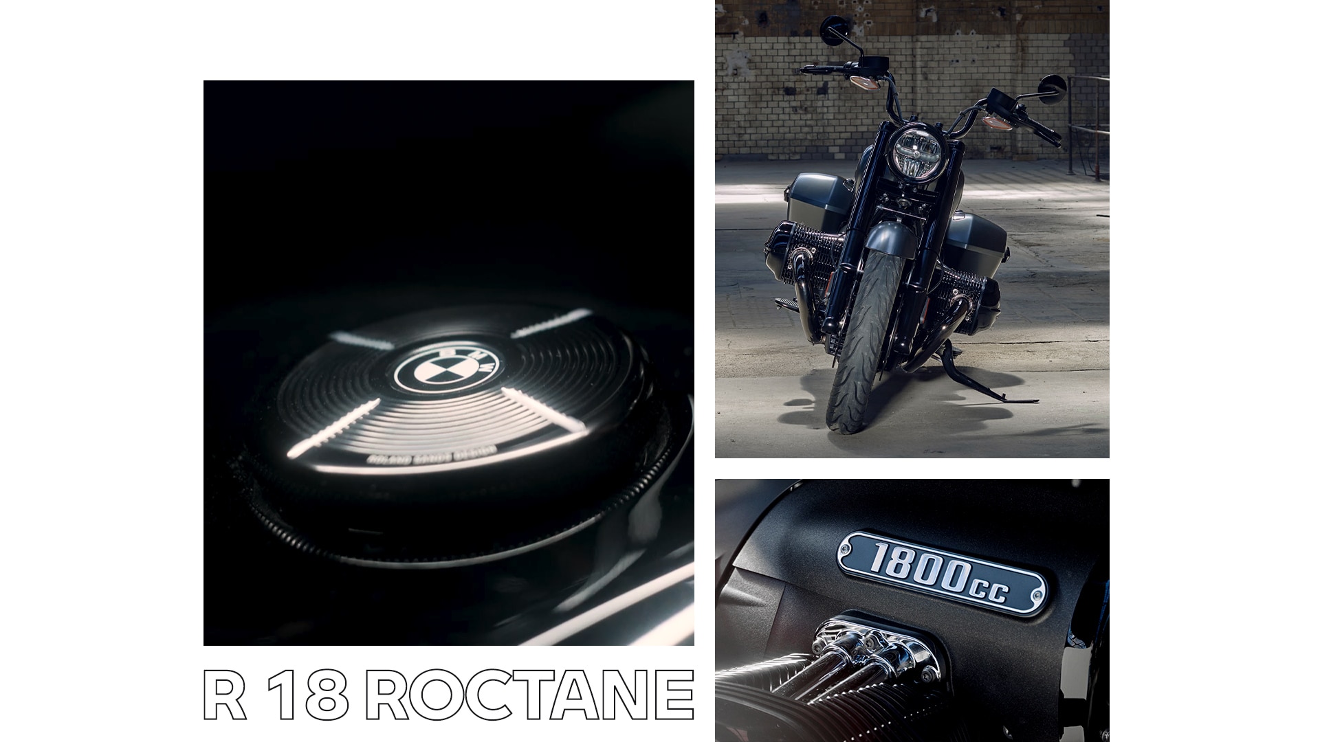 Quand le look Bagger rencontre une Tourer : le modèle Heritage R 18 Roctane de BMW Motorrad