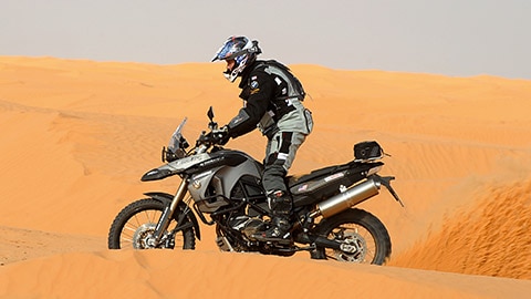 La BMW F 800 GS