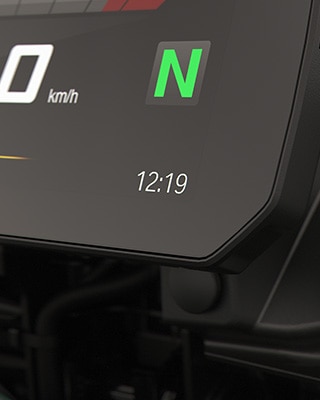 De USB-poort van de F 800 GS