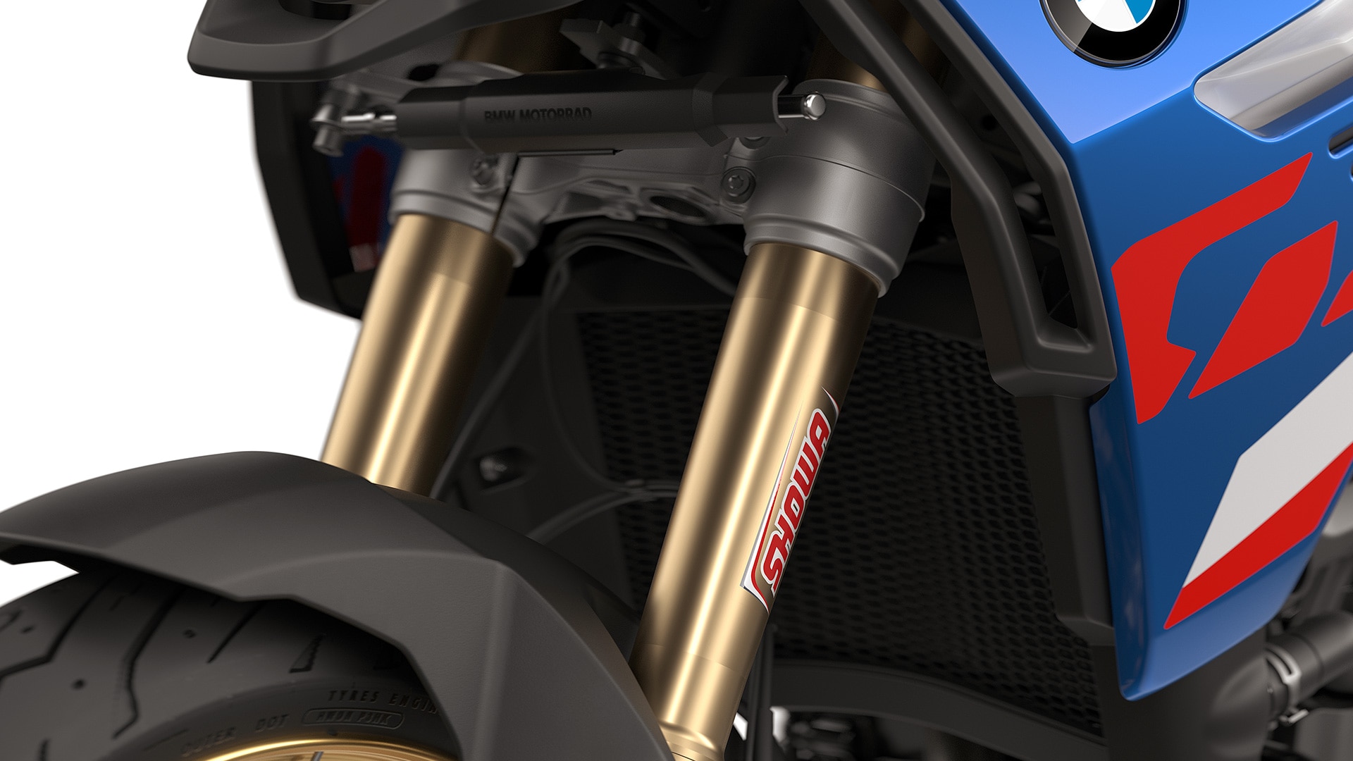 De F 900 GS van BMW Motorrad met Enduro Pro-pakket incl. sportonderstel.