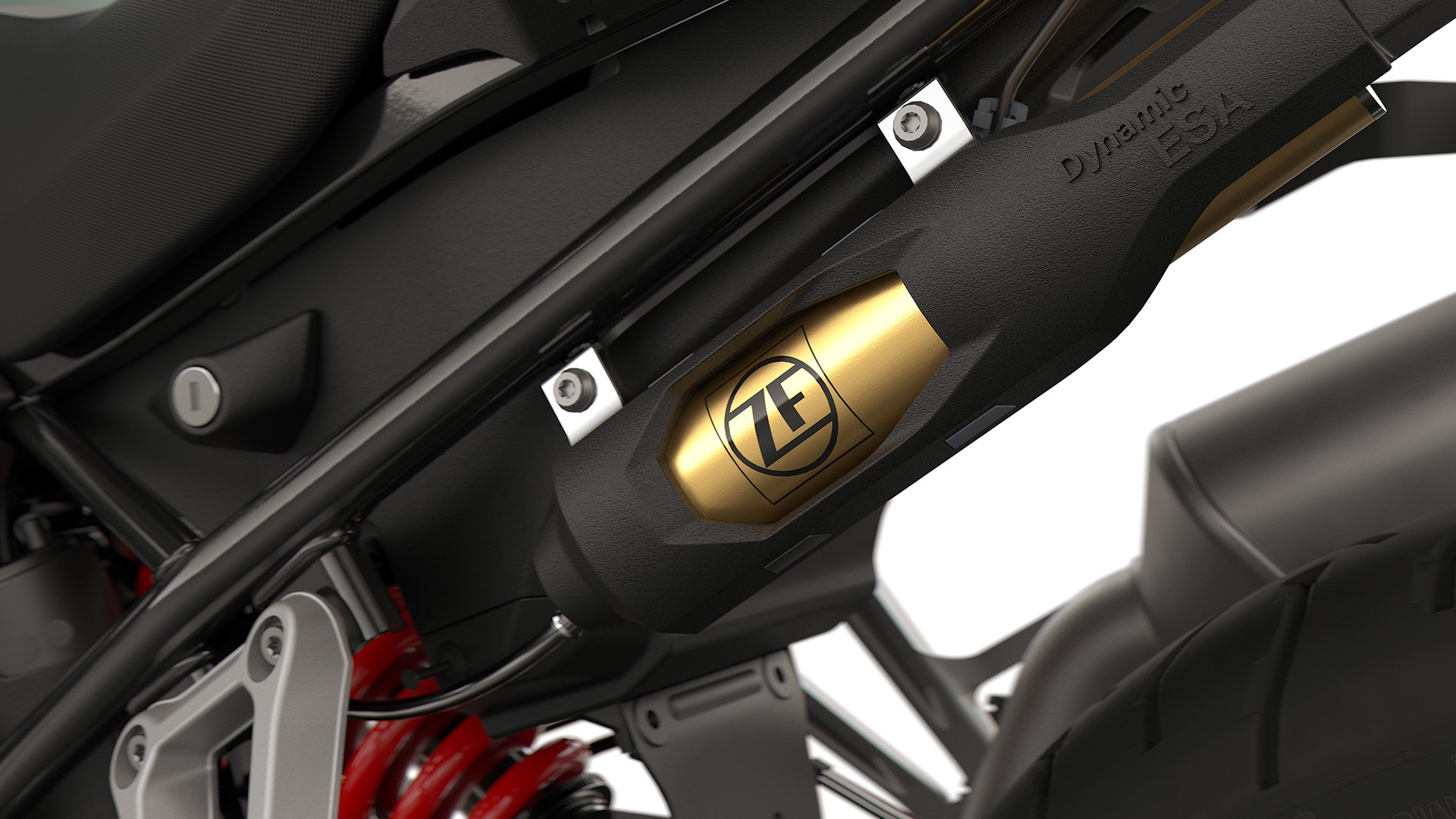 La F 900 GS Adventure de BMW Motorrad avec Dynamic ESA