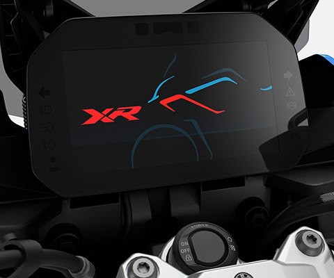 Toujours informé avec la connectivité BMW Motorrad et l'écran TFT.