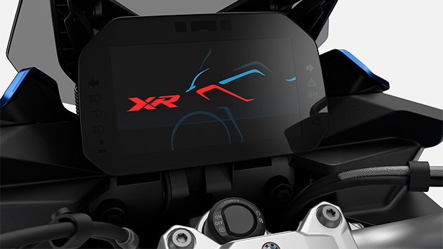 Toujours informé avec la connectivité BMW Motorrad et l'écran TFT.