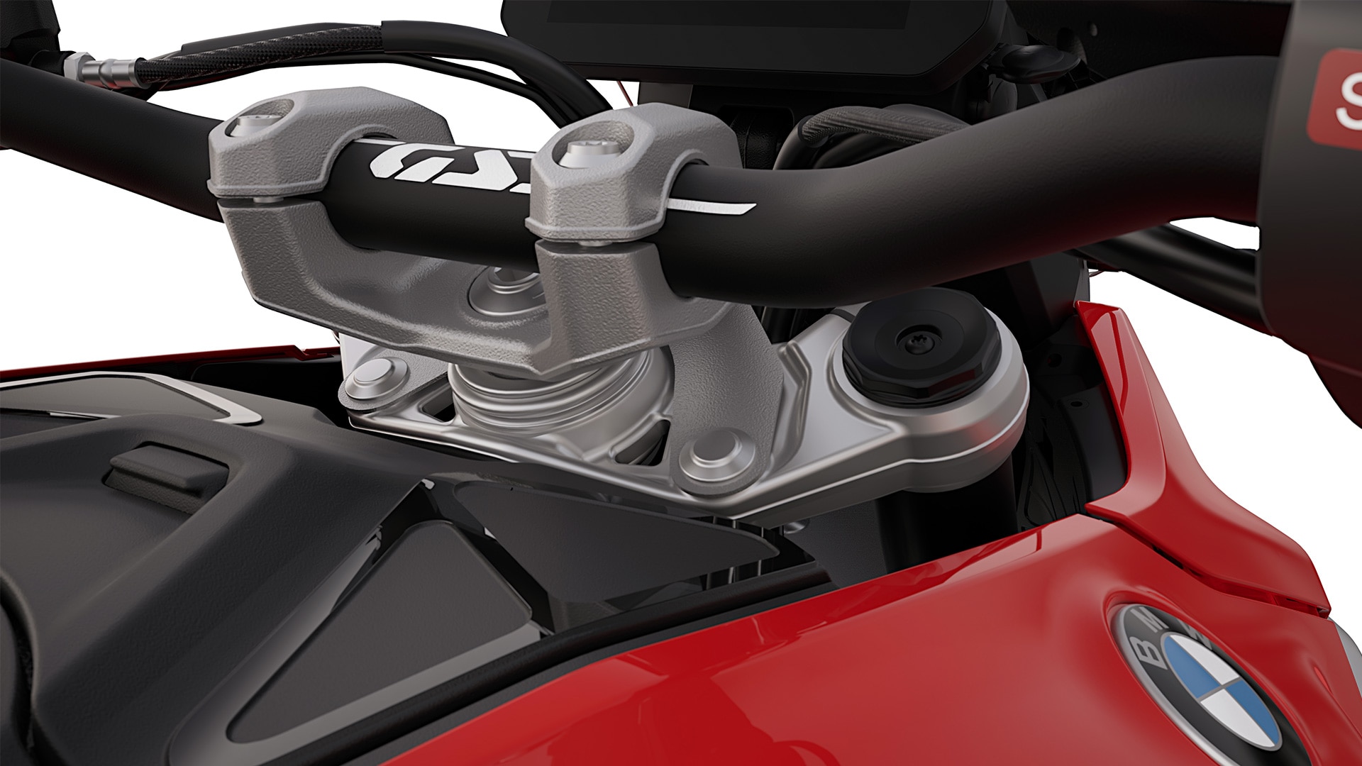 Le pontet de fourche avec Telelever EVO BMW de la R 1300 GS de BMW Motorrad