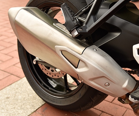 S 1000 XR silencieux arrière au design impressionnant