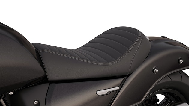The R 12 from BMW Motorrad with a very low seat height