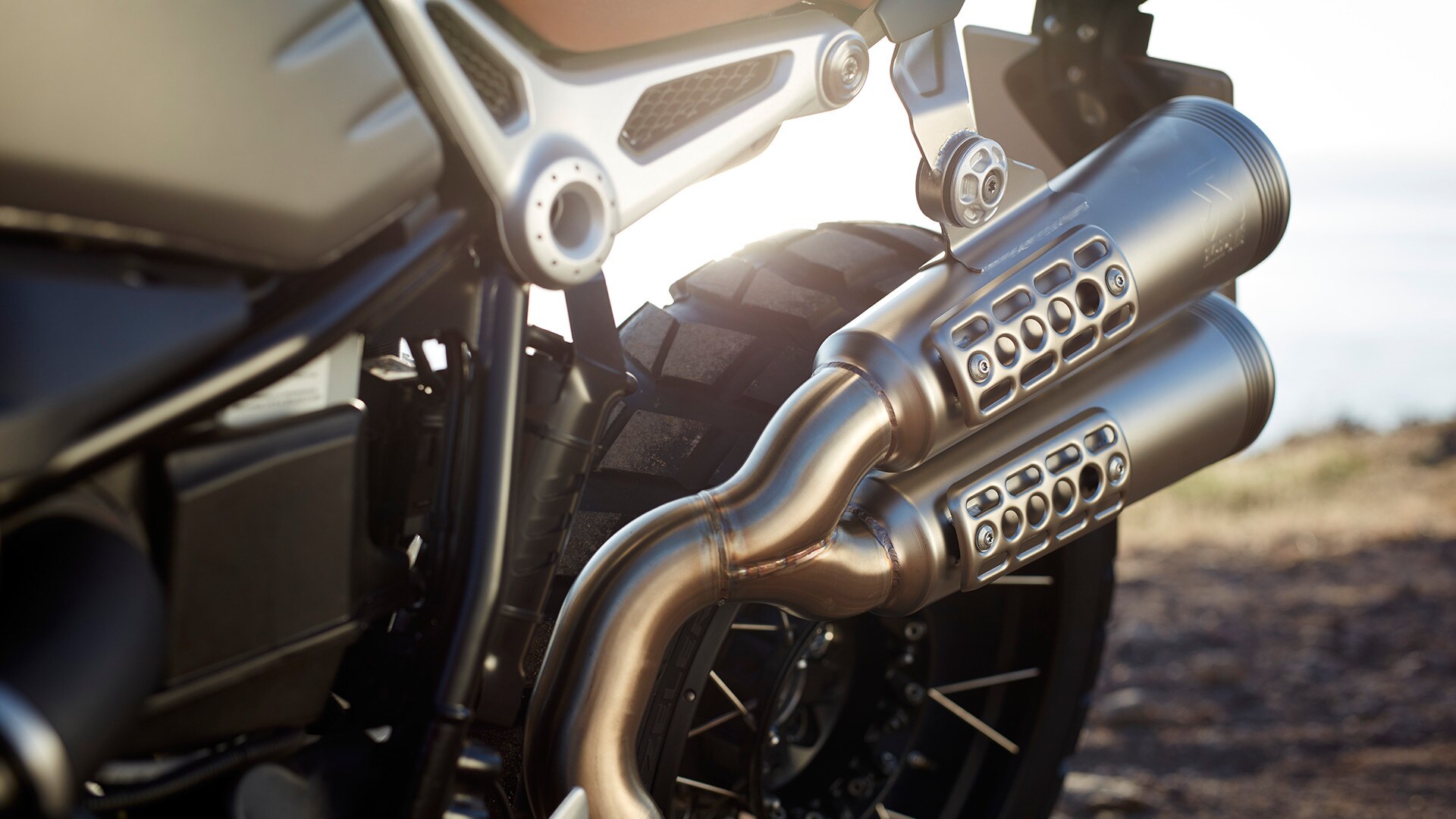 R nineT Scrambler système d'échappement