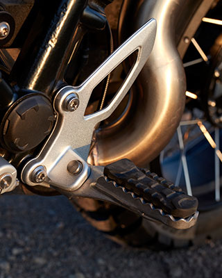 R nineT Scrambler repose-pieds