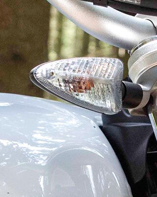 Clignotants blancs R nineT Urban G/S.