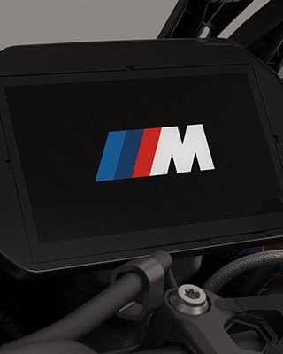 TFT-display met M opstartanimatie van de M 1000 XR van BMW Motorrad