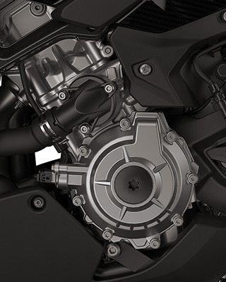 De ShiftCam-motor van de M 1000 XR van BMW Motorrad