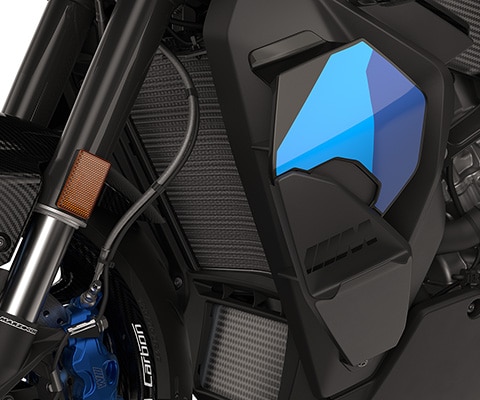 De M winglets van de M 1000 XR van BMW Motorrad
