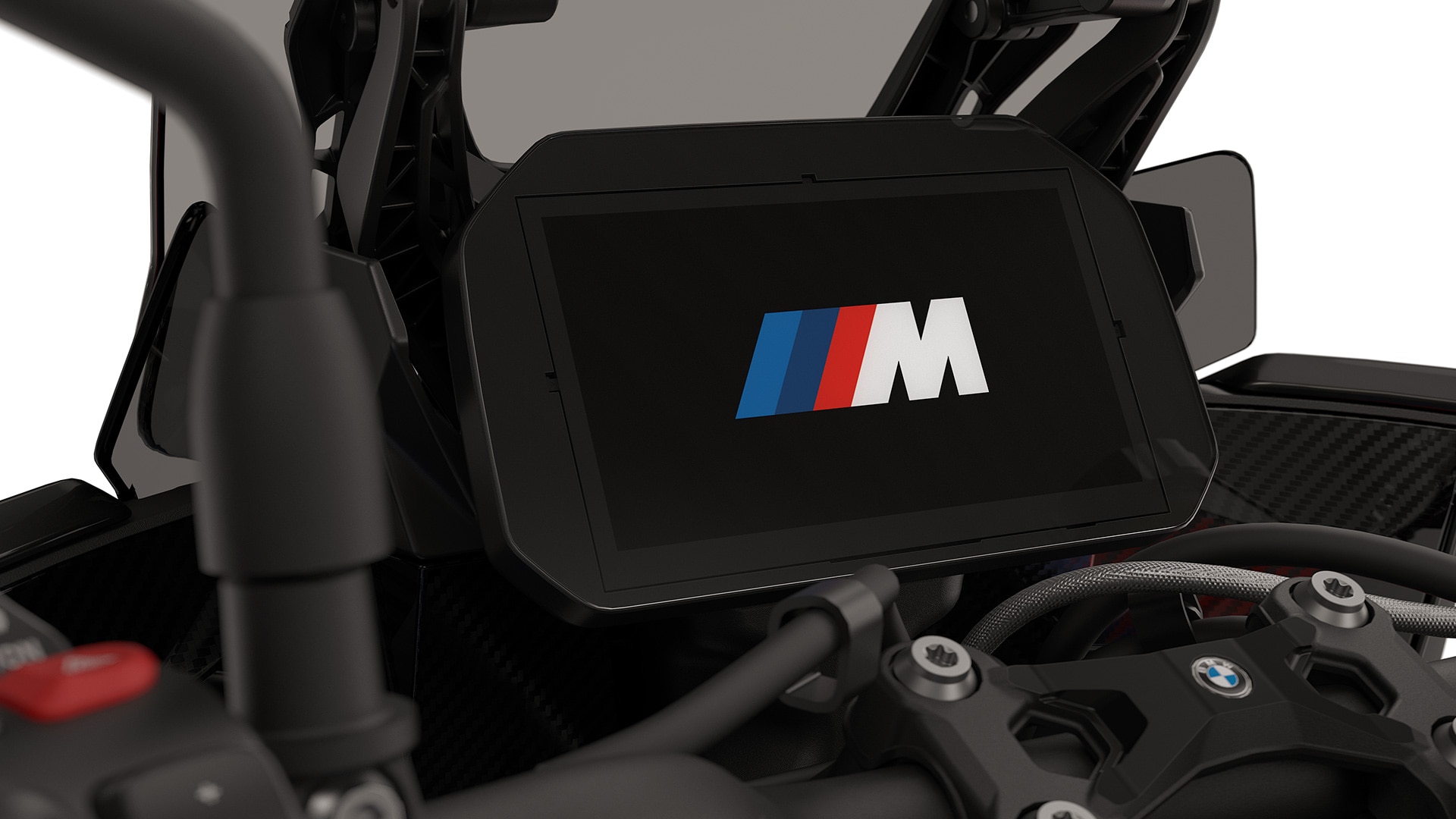 TFT-display met M opstartanimatie van de M 1000 XR van BMW Motorrad
