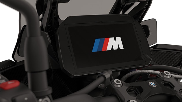 TFT-display met M opstartanimatie van de M 1000 XR van BMW Motorrad