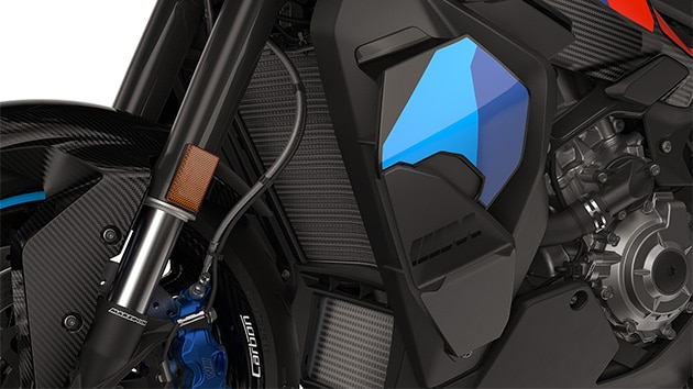 De M winglets van de M 1000 XR van BMW Motorrad