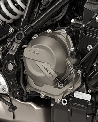 Le moteur bicylindre en ligne de la F 450 R de BMW Motorrad