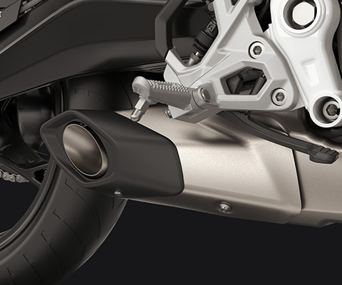 L’Underbelly Muffler de la F 450 R de BMW Motorrad