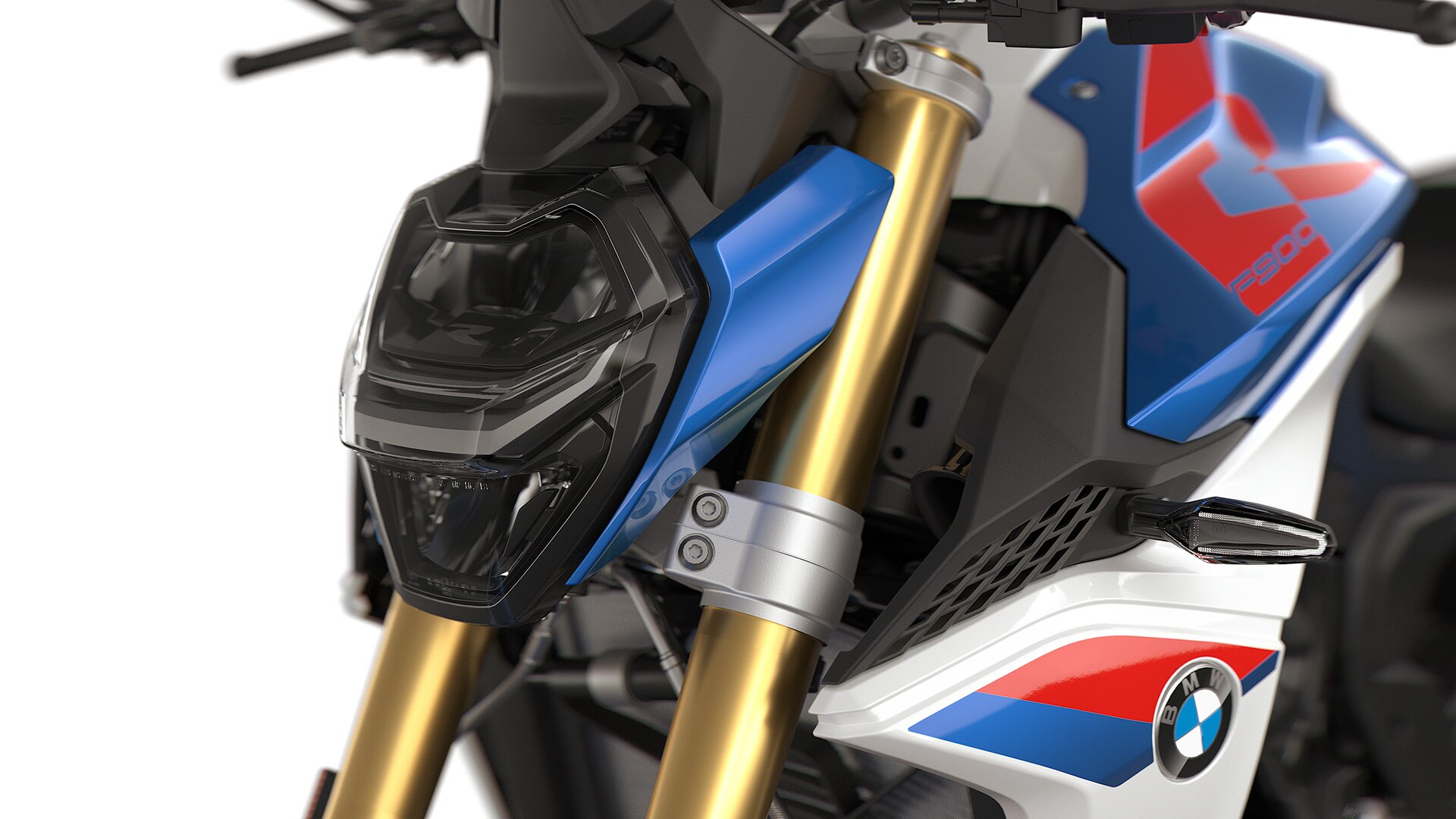 Headlight mask and trim of the F 900 R from BMW Motorrad