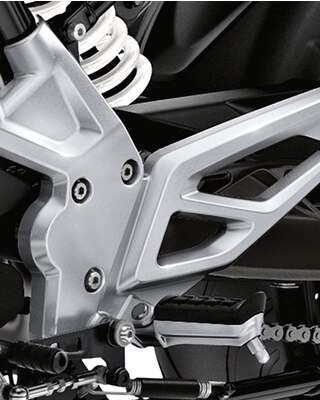 Aluminium swingarm.
