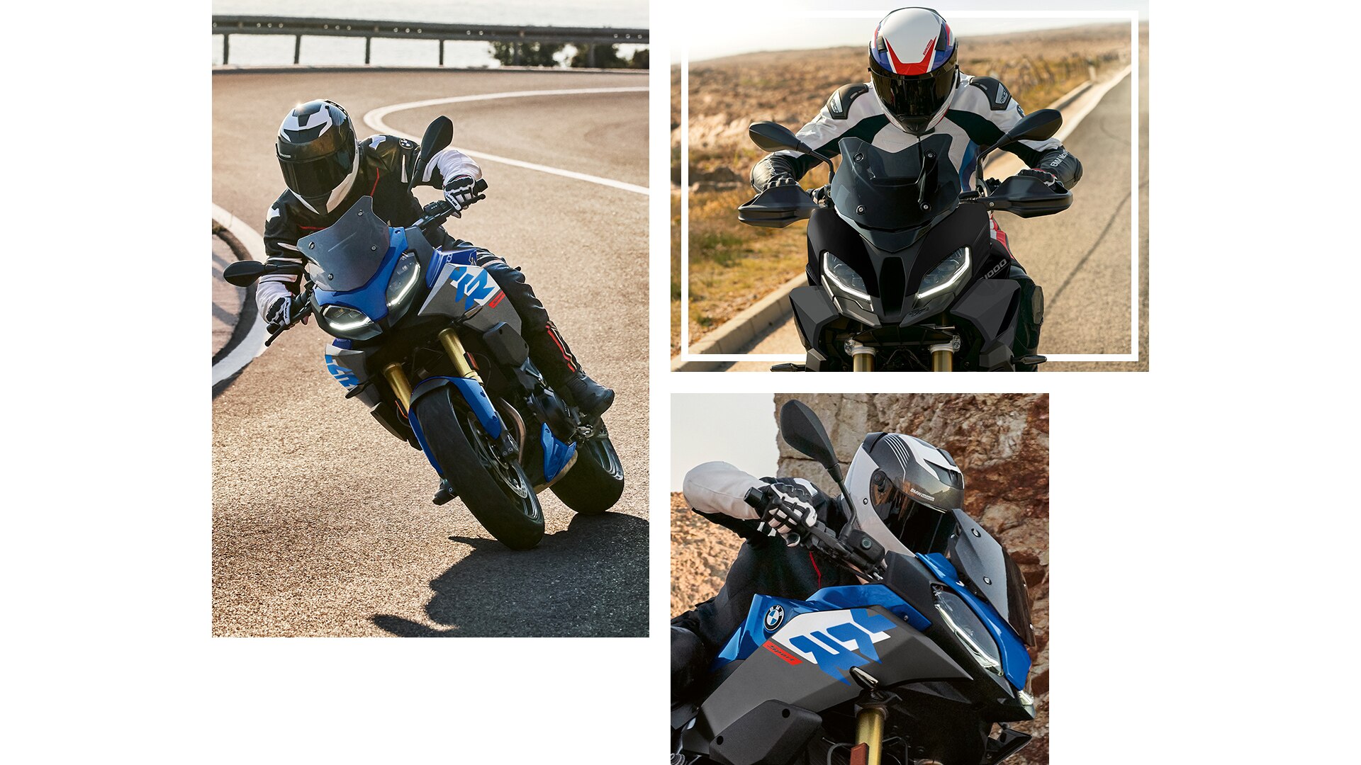 Collage des modèles BMW Motorrad XR.