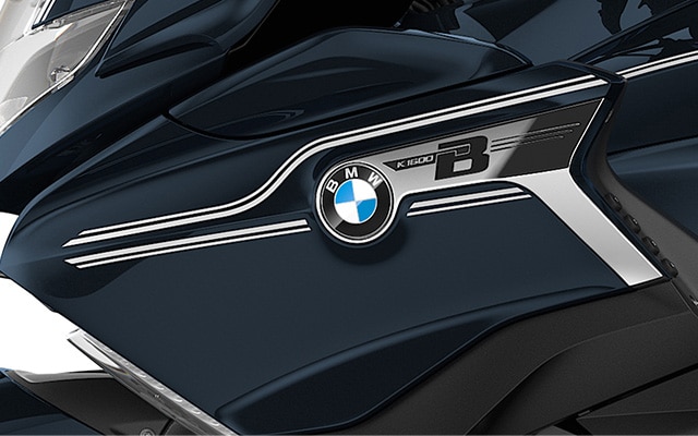 La K 1600 B Edition II de BMW Motorrad en Imperial Blue metallic