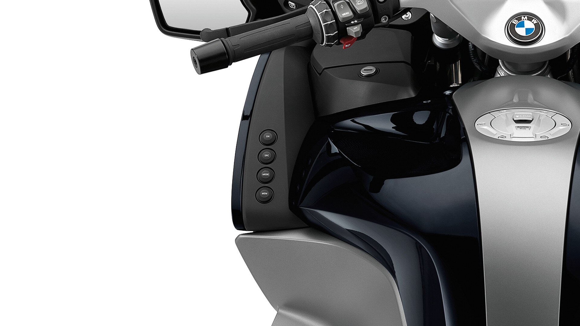 R 1200 RT Système de contrôle audio.