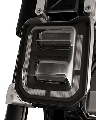 Het LED-licht van de eParkourer CE 02 van BMW Motorrad