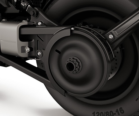 De achterbrug van de eParkourer CE 02 van BMW Motorrad