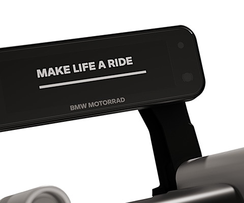 De TFT-display van de eParkourer CE 02 van BMW Motorrad